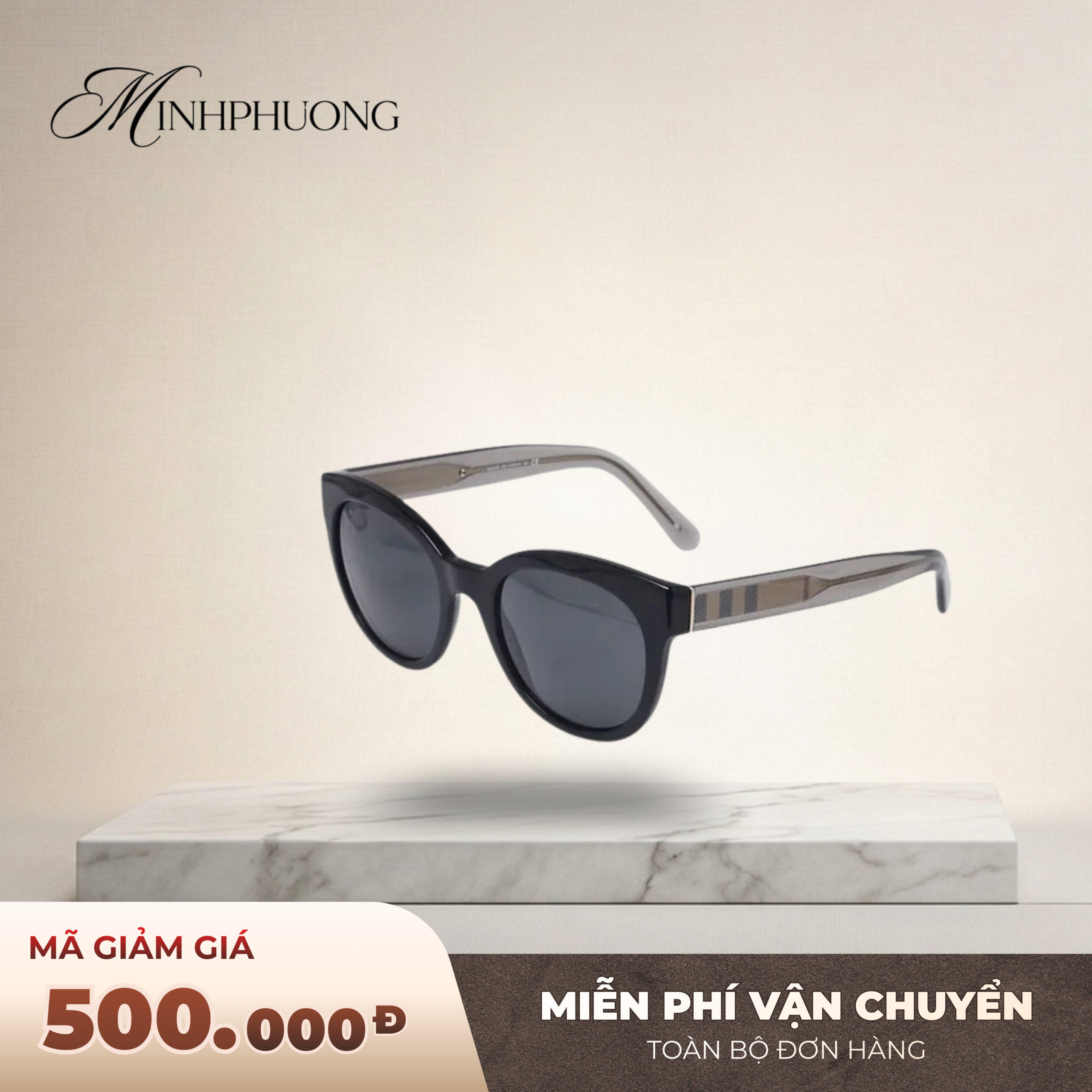 burberry black acetate oversized sunglasses